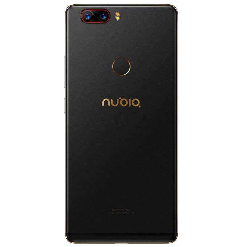 [3期免息]努比亚(nubia) Z17 6GB+128GB 联通移动电信 全网通4G手机 黑金色图片