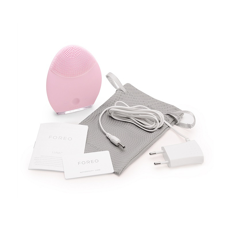 斐珞尔(FOREO) 美容器 LUNA露娜 家用充电式 脸部按摩导入 声波震动 深层清洁毛孔去黑头 洁面仪适合中性肌肤