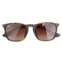 RayBan 雷朋太阳镜意大利进口眼镜男女时尚玳瑁色方框全框墨镜RB4187F 856/13 54mm