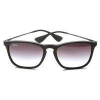 RayBan 雷朋太阳镜意大利进口眼镜男女系列时尚黑框方框太阳墨镜RB4187F 622/8G 54mm
