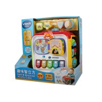 [苏宁自营]伟易达(Vtech) 玩具 趣味智立方 游戏桌六面盒宝宝学习桌益智早教玩具台