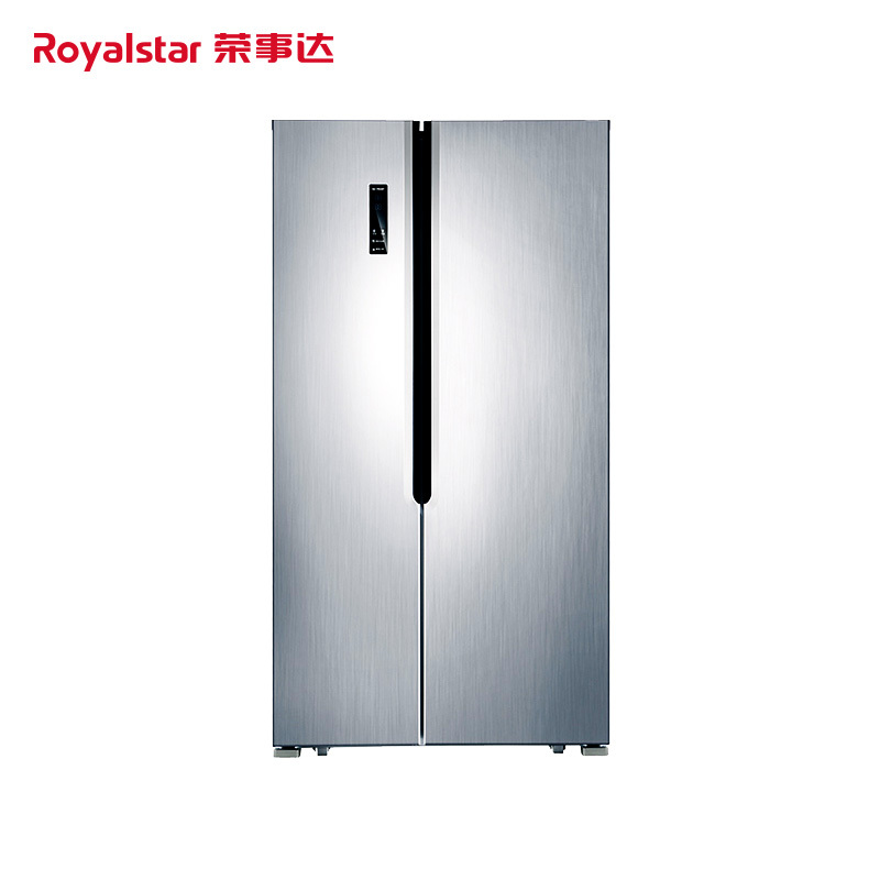 荣事达(Royalstar) BCD-518WDR(金灰竖纹)518升 风冷无霜 对开门冰箱 电脑控温 LED显示屏