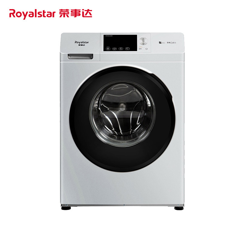 荣事达(Royalstar) WF80BHS265R(银色)8公斤 洗烘一体 滚筒洗衣下排水 中途添衣 家用机