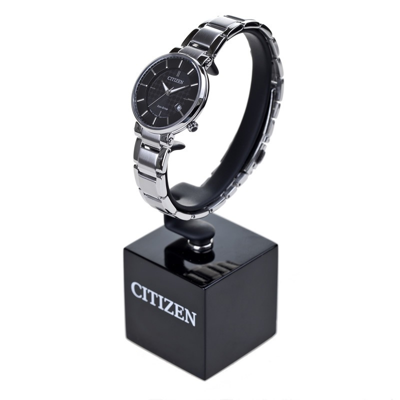 西铁城(CITIZEN)手表光动能蓝宝石玻璃女表EW1790-57E