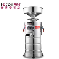 lecon/乐创洋博 不锈钢商用豆浆机 105型现磨豆浆商用磨浆机 自动渣浆分离豆腐脑机 不带加热功能