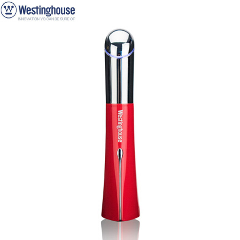美国西屋(Westinghouse)M1美眼仪眼部按摩器充电式家用美容仪美容棒缓解黑眼圈 红色