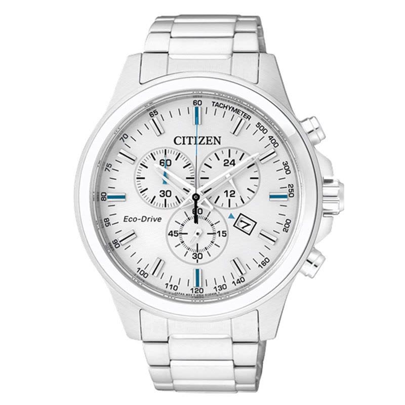 西铁城(CITIZEN)手表 光动能不锈钢表带男士手表AT2310-57A图片