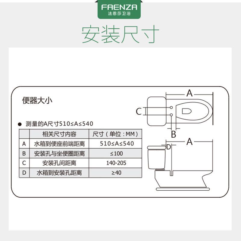 [苏宁自营]法恩莎卫浴 座便器马桶智能盖板 自动加热喷水冲洗FGB015图片