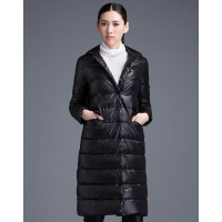 AIMISS/爱美斯秋冬装新款女装时尚休闲修身显瘦羽绒服中长款简约A165058