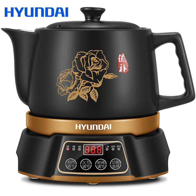 现代（HYUNDAI）QC-YS1531A 煎药壶 全自动中药壶电熬药锅 养生壶 3.L