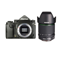 宾得(PENTAX)KP黑色搭配DA18-135mm WR镜头 2432万像素 单镜头套装便携复古数码单反相机