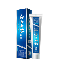 云南白药牙膏留兰香味道 180g