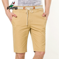 FORTEI富铤 休闲短裤男士休闲时尚中腰五分裤棉质中裤新款