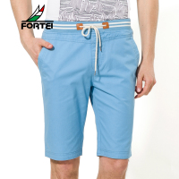 FORTEI富铤 休闲短裤男士休闲中腰五分裤时尚中裤2017新款