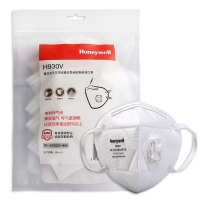 霍尼韦尔(Honeywell)口罩 KN95级别 耳带折叠式H930V 5只/包 带阀 防尘防雾霾口罩