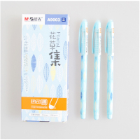 晨光(M&G)热可擦中性笔花草集 AKPA9003 0.5mm 12支/盒 晶蓝