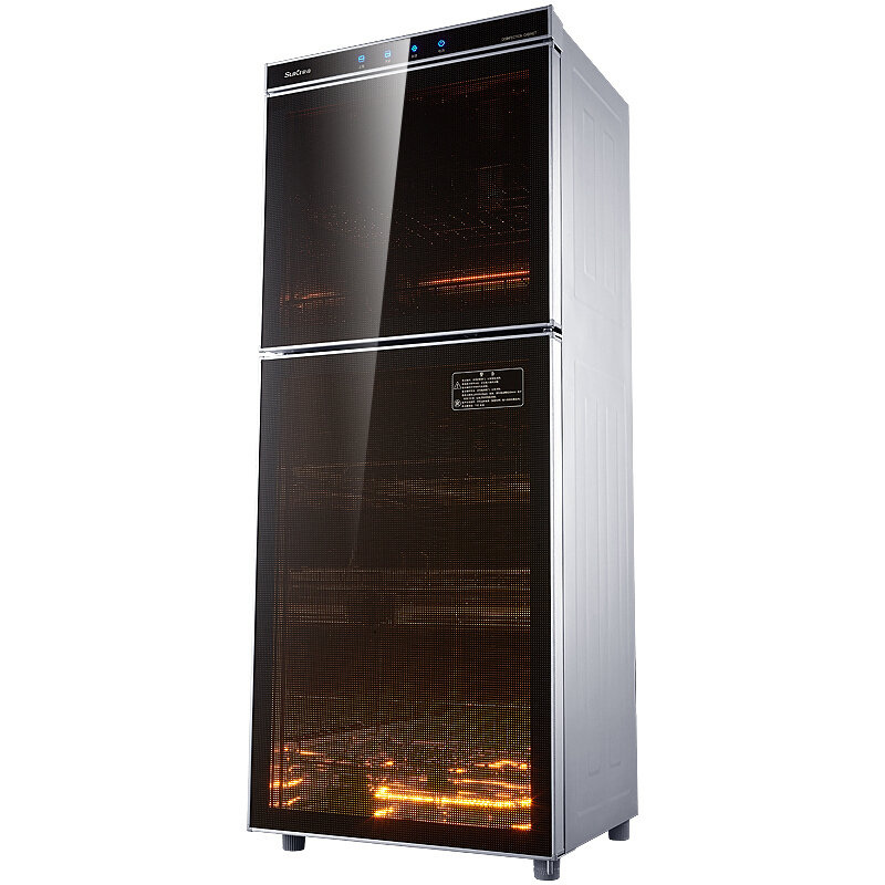 索奇（Suki）立式U霸3D光波快速杀菌消毒柜ZTP158-8 125升 家用消毒柜商用大容量双门碗柜