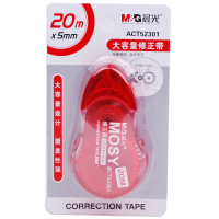 晨光(M&G)ACT52301 修正带PET大容量20m 12卡/盒 颜色随机