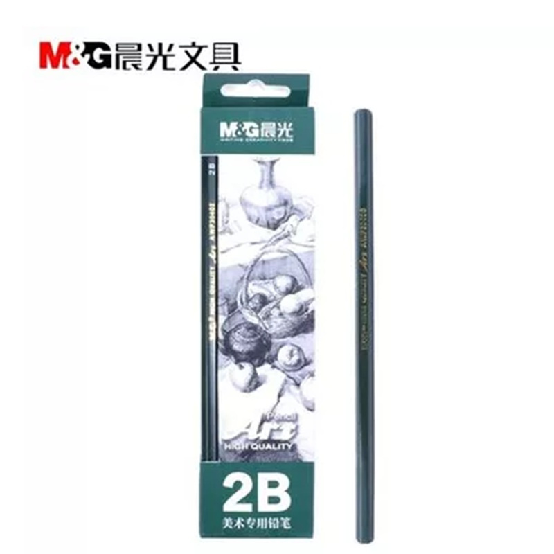 晨光 (M&G)AWP30402 2B木杆铅笔美术专业 12支/盒