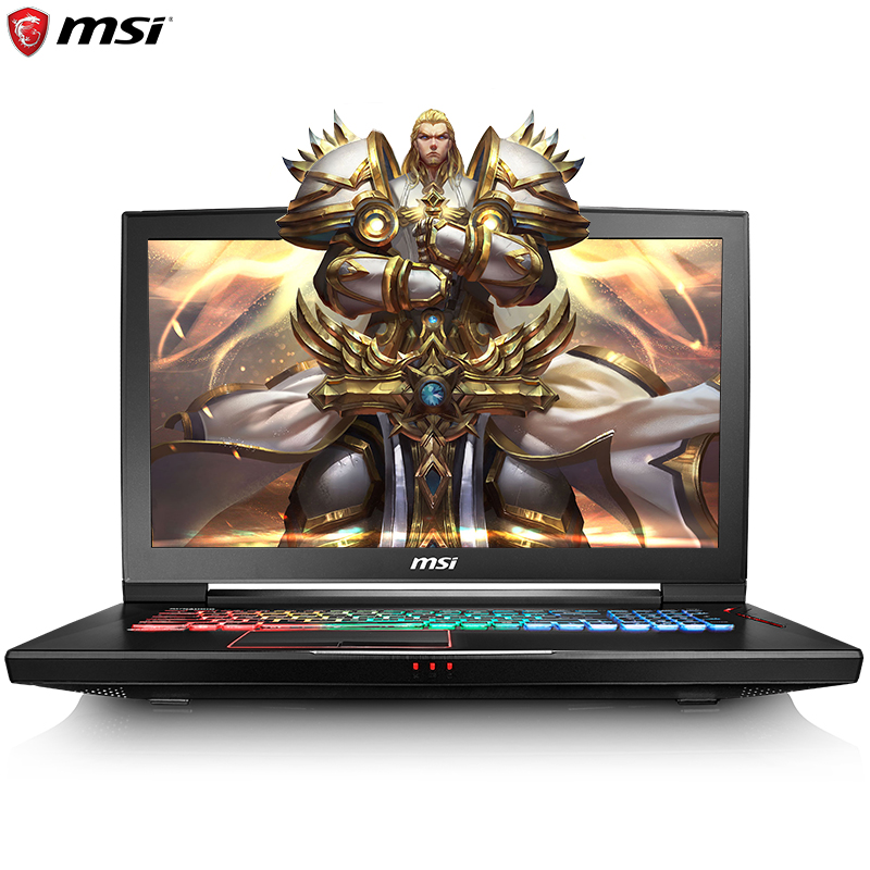 微星(MSI)GT73VR-818 17.3英寸120Hz 5ms电竞屏游戏本笔记本电脑(i7-7700HQ 16GB 128GB+1TB GTX1060 6GB)