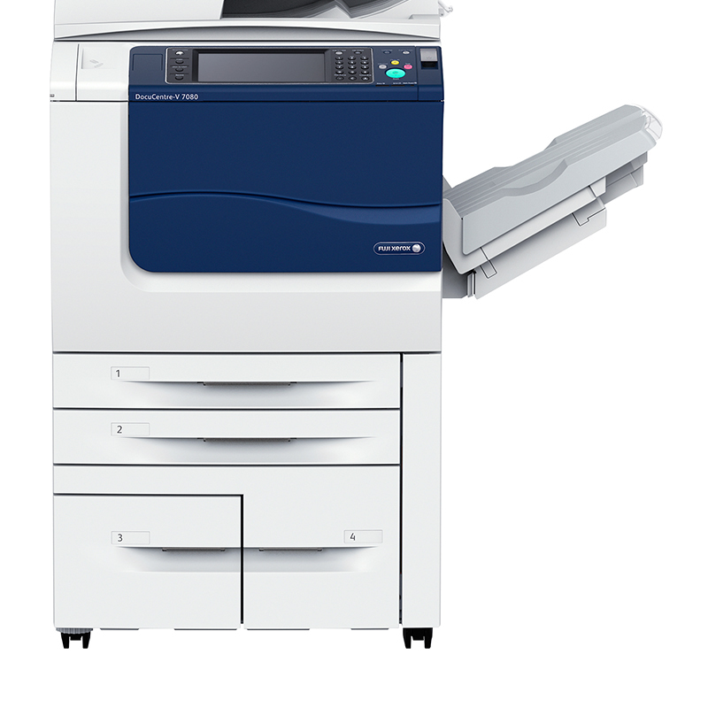 富士施乐(Fuji Xerox)DocuCentre-V 7080 CPS+ D2型骑马装订器 黑白激光复合复印机