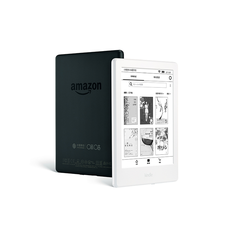 亚马逊（amazon）Kindle x 咪咕 6英寸电子书阅读器（(4GB 白色）高清大图