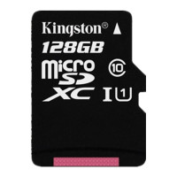 金士顿 128G microSD/TF Class 10 手机内存卡/存储卡