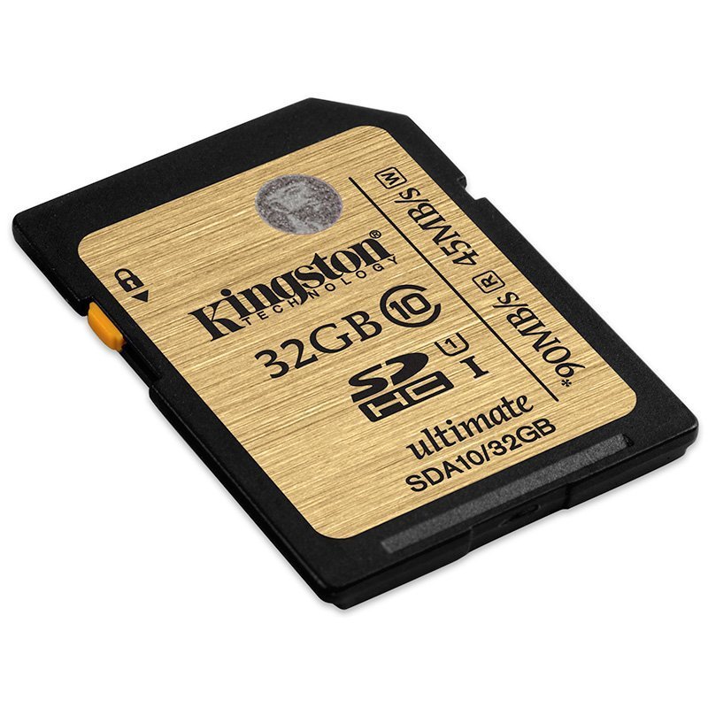 金士顿 32G SDHC/SDXC Class 10 存储卡/土豪金