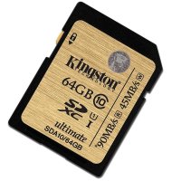 金士顿 64G SDHC/SDXC Class 10 存储卡/土豪金