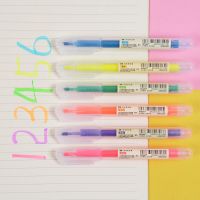 单头荧光笔本味 AHM27301 12支盒 紫色