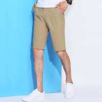 【苏宁自营】杰米克(JenMick)男装夏季纯棉短裤时尚青年百搭拉链五分休闲运动裤