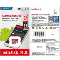 SANDISK(闪迪)MircoSD(TF) 32G(98M/S)Ultra A1系列相机存储卡 SD卡