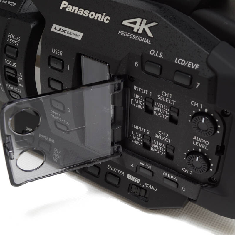 松下(Panasonic)AG-UX170MC 4K一英寸摄像机 4K手持专业数码摄像机