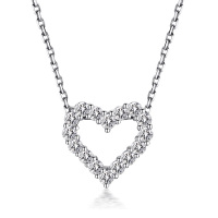 GZUAN古钻 40分18K金钻石项链套链DZ650