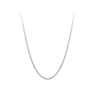 GZUAN古钻18k白金O字链情人单品必备时尚简约精美饰品XL0023XL0023