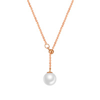 Bright Fashion璀尚 18K金淡水珍珠套链 可调节BFZD0006