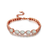 Bright Fashion璀尚BF璀尚 似水流年 2.2克拉欧泊手链C0086