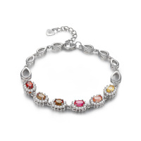 Bright Fashion璀尚BF璀尚 牵婉 2.7克拉碧玺手链C0040