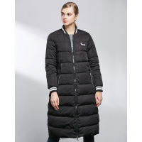 AIMISS/爱美斯2017冬装新款女装中长款修身显瘦保暖羽绒服女A165072