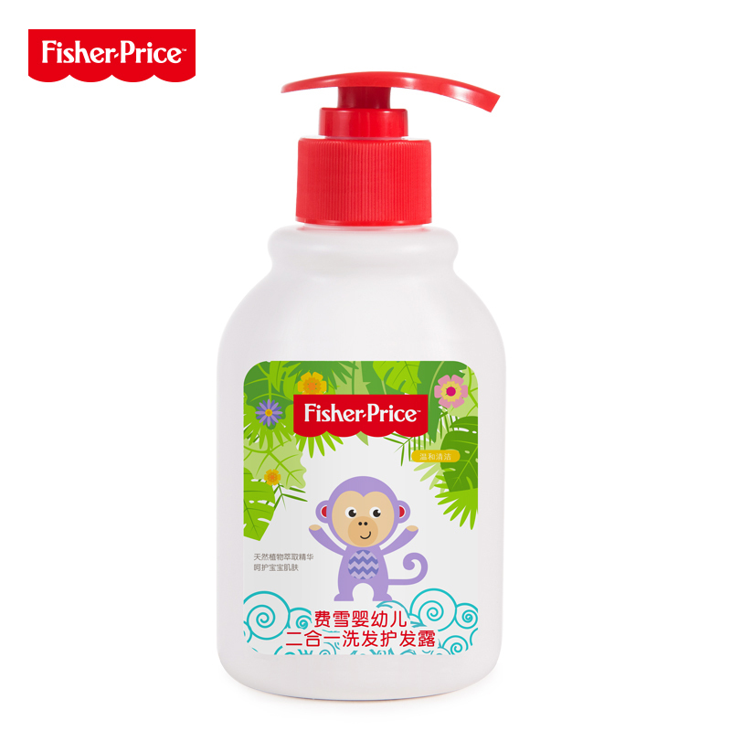费雪婴幼儿二合一洗发护发露200ml