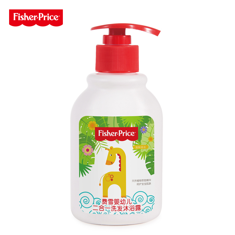 费雪婴幼儿二合一洗发沐浴露200ml
