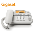 德国集怡嘉(Gigaset) DA560 电话座机家用商用通话清晰 有绳 珍珠白