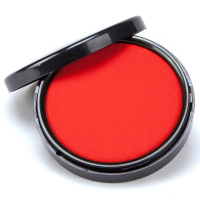 齐心(COMIX)B3747 速干印台 85mm 中号 红色