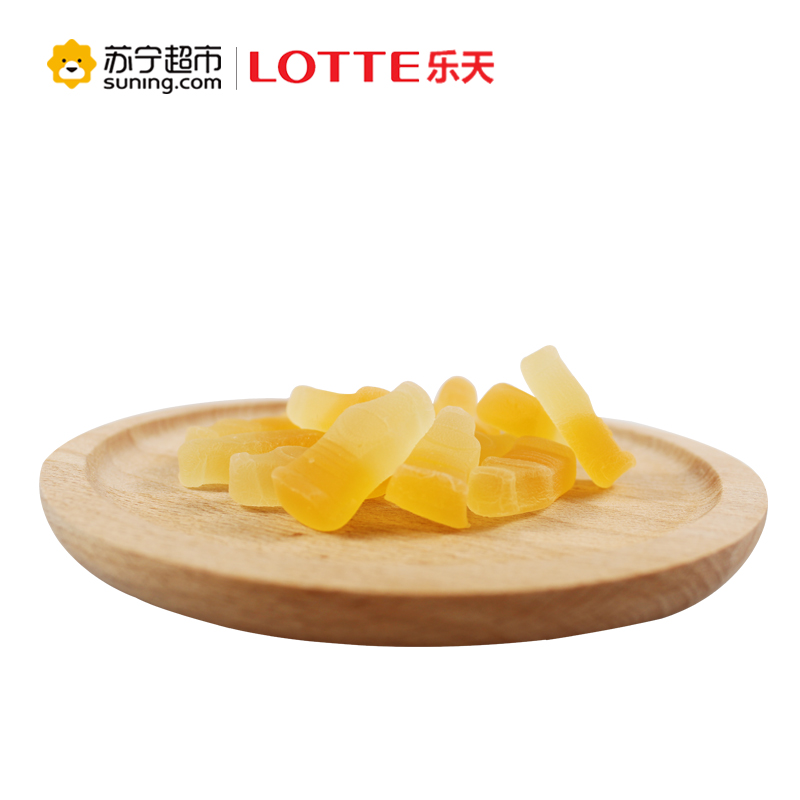 韩国进口乐天(LOTTE)乳酸菌软糖原味*3袋150g