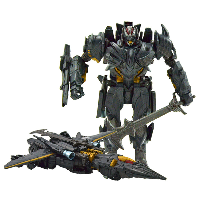 孩之宝(Hasbro)变形金刚玩具 电影5系列 变形车模 3C行货 航行家级V级 威震天C2355/C0891儿童玩具