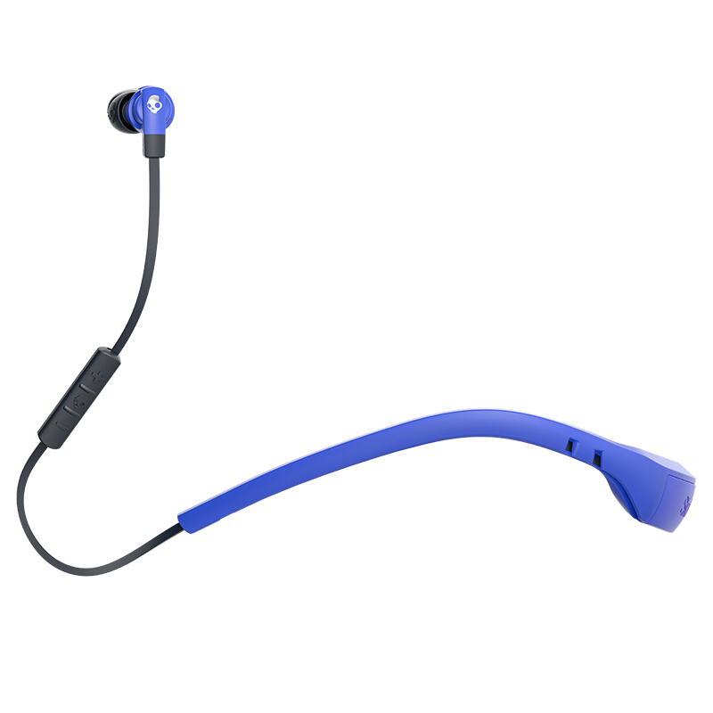 骷髅头(Skullcandy)SMOKIN’ BUDS 2 WIRELESS2PGW-K615 运动蓝牙手机通话耳机蓝色