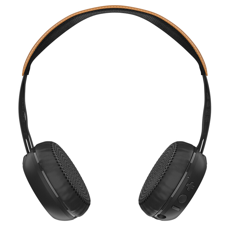 骷髅头(Skullcandy)GRIND WIRELESS S5GBW-J543 运动无线蓝牙通话耳机 黄色高清大图