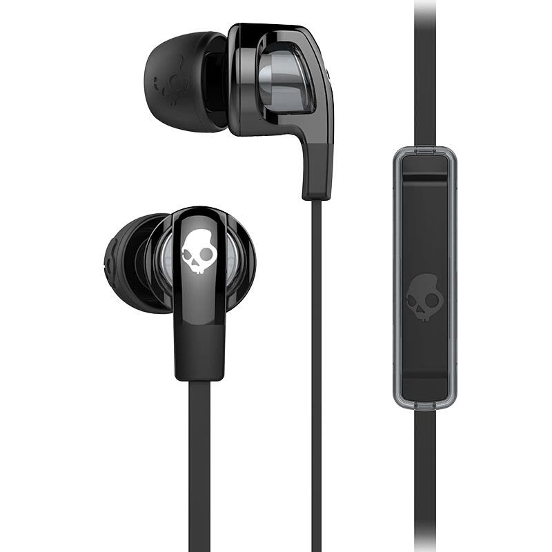 斯酷凯蒂(Skullcandy) SMOKIN’ BUDS 2 S2PGFY-003便携通话音乐手机耳机 黑色图片