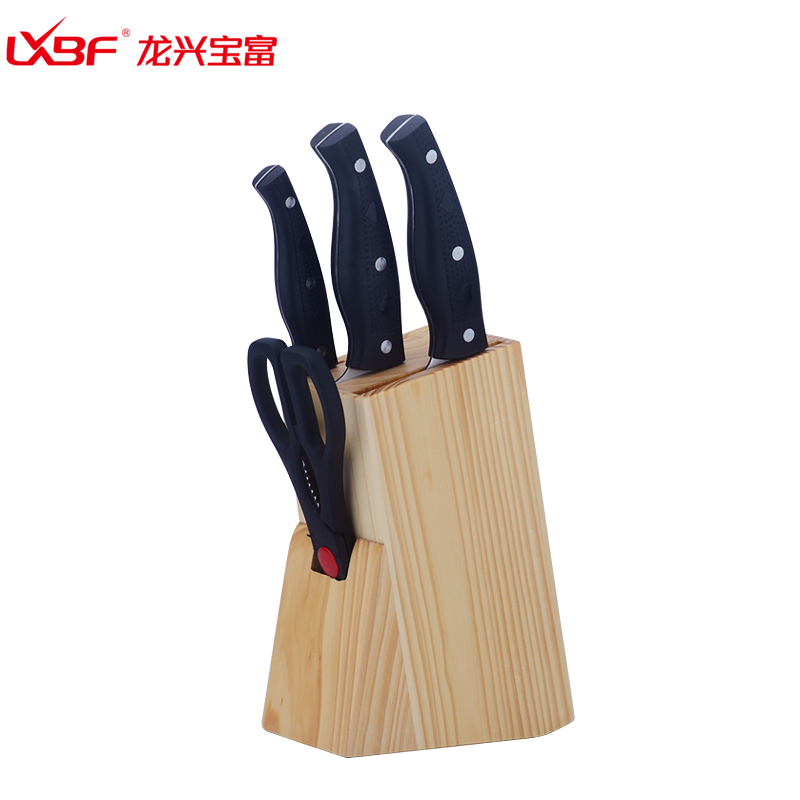 LXBF龙兴宝富健康精品刀具套装 水果刀 菜刀 切片刀 多用剪LX-TD013