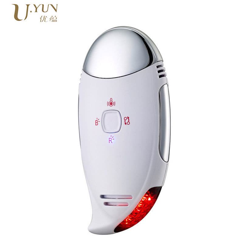 优蕴(U.YUN)美颜仪 C-065 眼部按摩器冷热敷眼部能量仪 去眼袋黑眼圈细纹充电式提拉紧肤美容器银色美眼仪图片